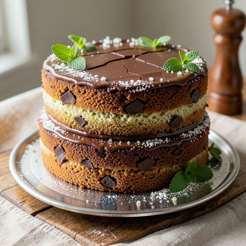 Andes Mint Chocolate Cake Recipe: Bold Peppermint Swirls and Rich Fudge Frosting