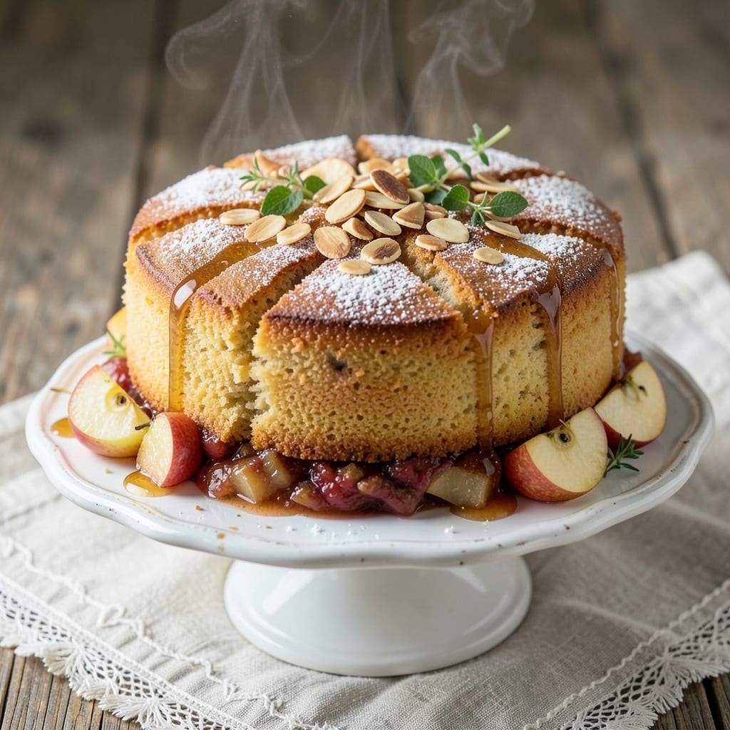 Mary Berry's Apple Cake Recipe: Golden Crust and Spiced Apple Layers