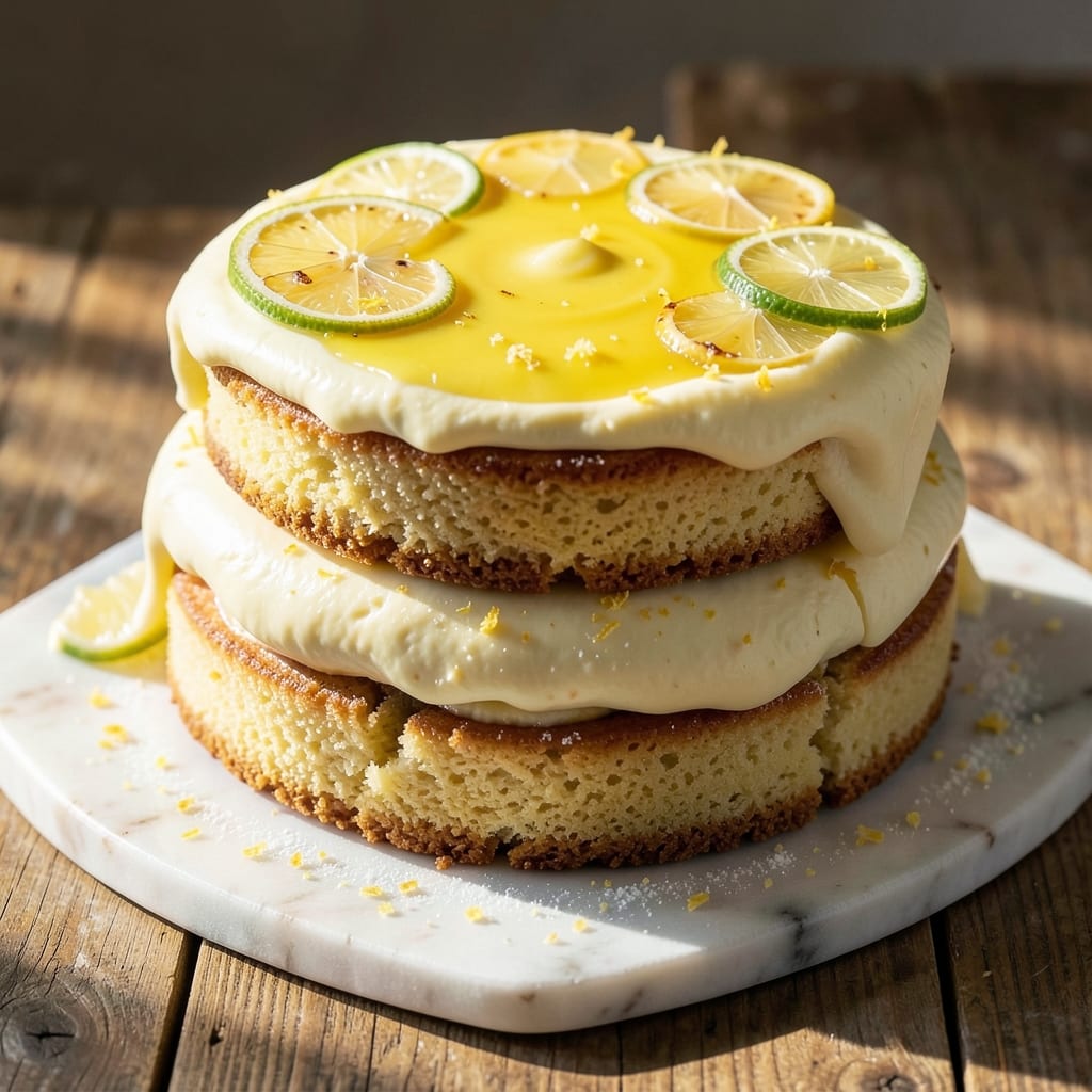 Amazing Lemon Cake Recipe: Zesty Layers with Tangy Buttercream Frosting