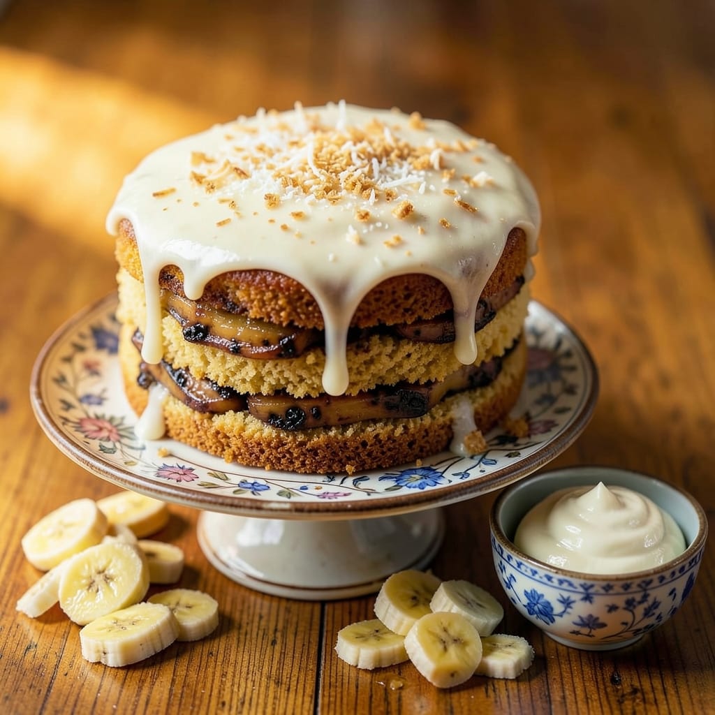 Banana Cake Malaysia Recipe: Spiced Rum Swirl and Crunchy Top Magic