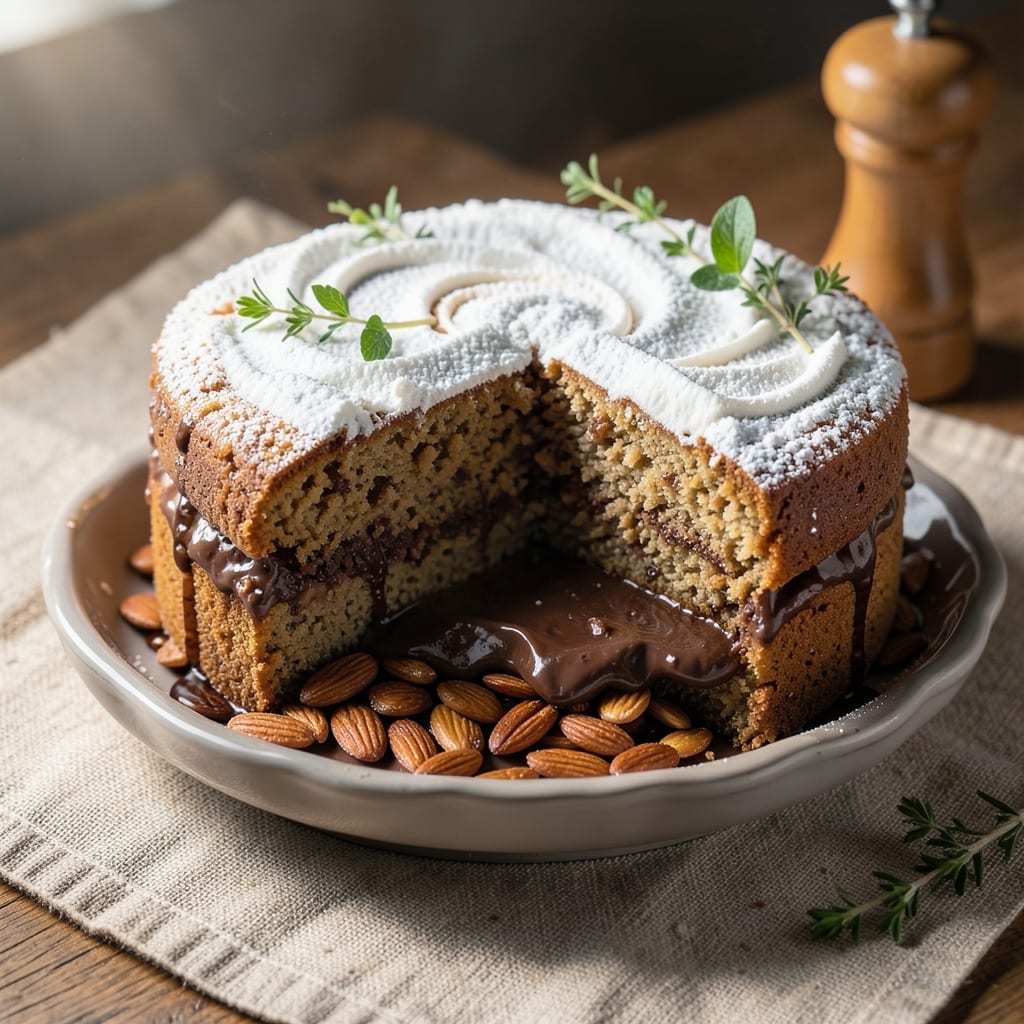 Almond Rum Cake Recipe: Boozy Moisture with Caramelized Glaze Magic