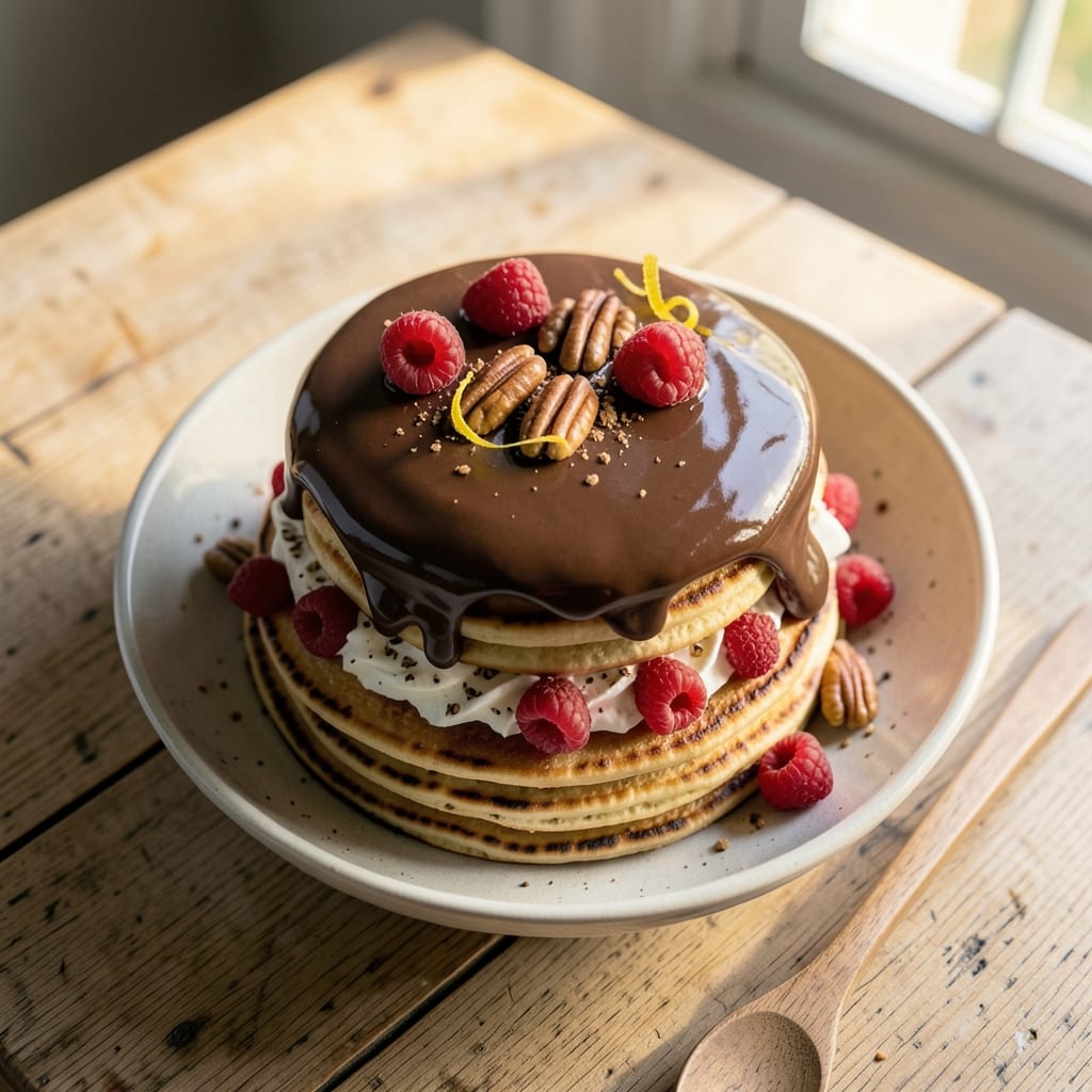 Baked Pancake Bowl Recipe: Fluffy Layers and Caramelized Fruit Fusion