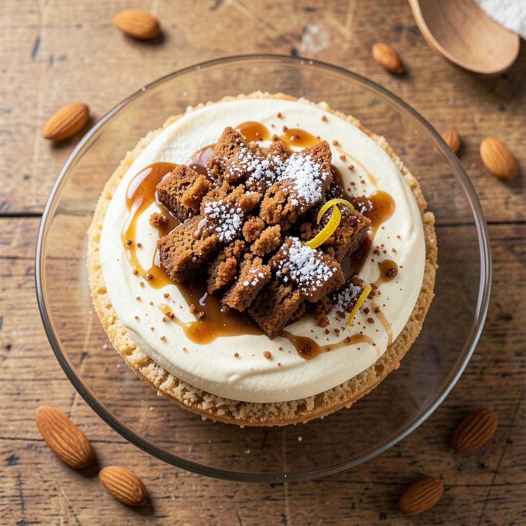 Amaretto Mousse Cake Recipe: Boozy Almond Cream That Melts in Minutes