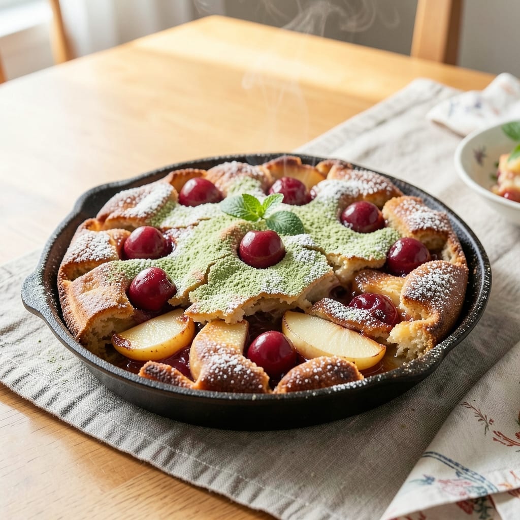 Apple Cherry Dump Cake Recipe: Warm Spice and Juicy Fruit Burst