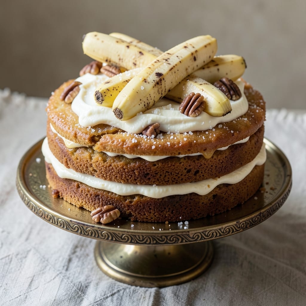 Annabel Langbein's Banana Cake Recipe: Warm Spice and Caramelized Banana Layers