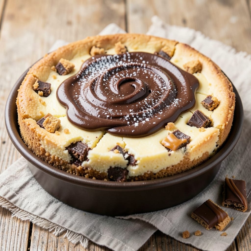 Baked Snickers Cheesecake Recipe: Fudgy Swirls and Creamy Crunch in One Bite