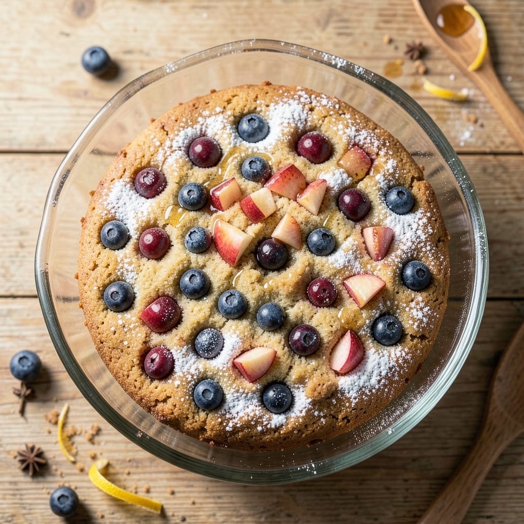 Apple Blueberry Cake Mix Recipe: Streusel-Topped Fruit Swirl Magic