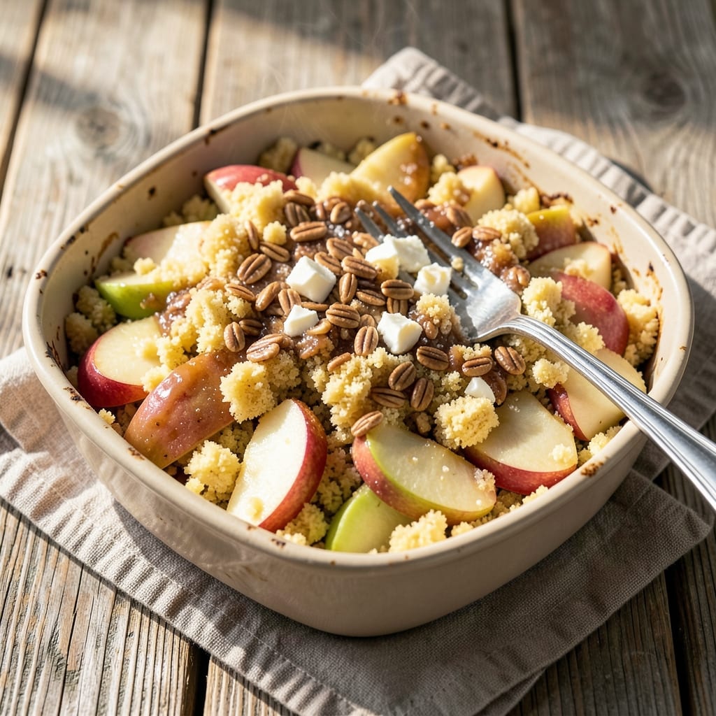 Apple Crisp Recipe With Yellow Cake Mix: Streusel Crown That Crunches Like a Restaurant