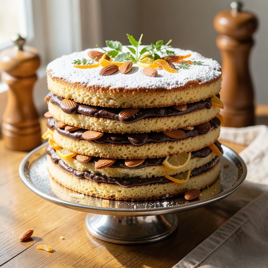 Armenian Mikado Cake Recipe: Layered Vanilla and Chocolate Magic