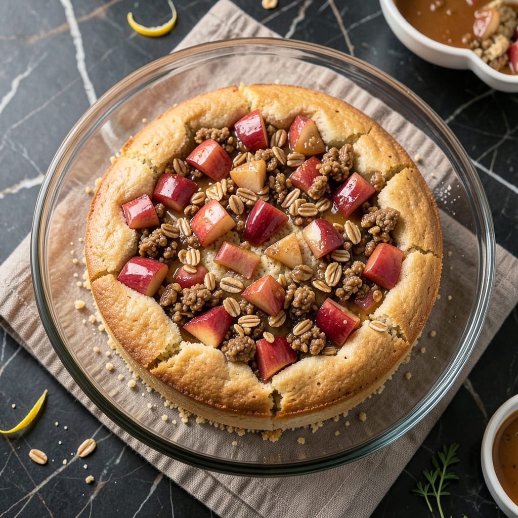 Apple Cake Recipe With Box Cake Mix: Streusel Crown That Outshines Homemade