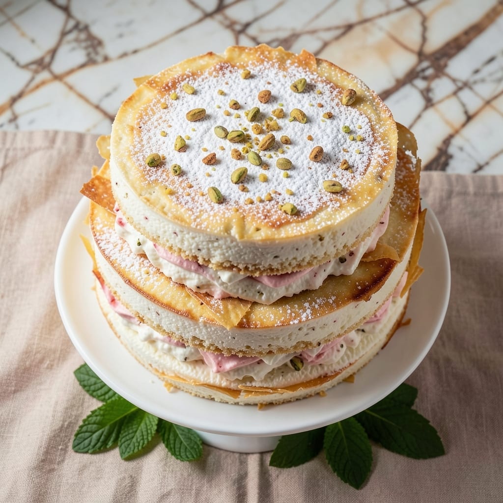 Arabian Cake Recipe: Cardamom-Spiced Layers with Rosewater Magic