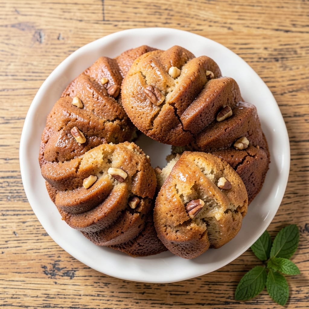 Banana Bread Mini Bundt Cakes Recipe: Spiced Swirls and Crunch in Single Servings