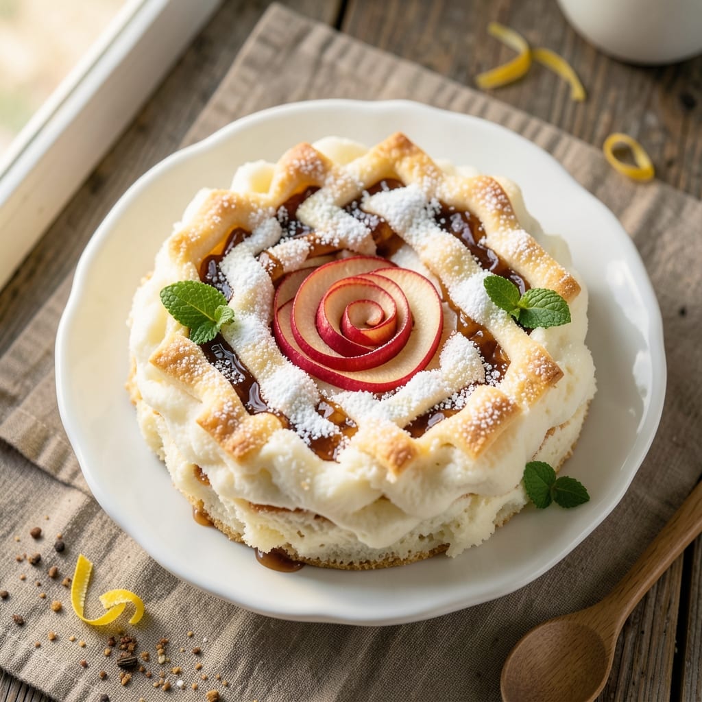 Apple Cloud Cake Recipe: Airy Layers With Secret Whipped Cream Trick