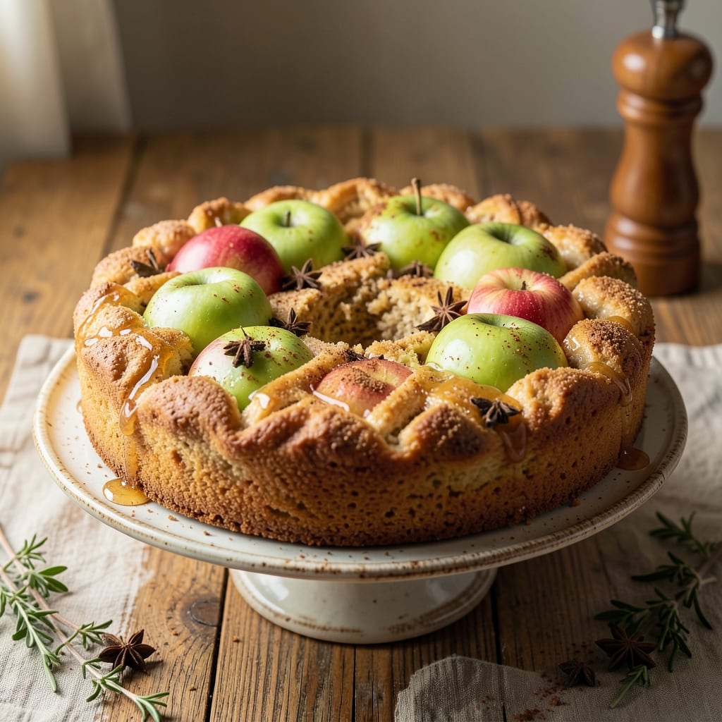 Mary Berry's Apple and Cinnamon Cake Recipe: Golden Streusel Crown in One Bowl