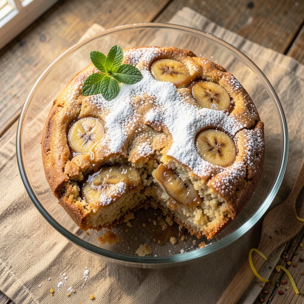Banana Cake Recipe With Box Cake Mix: Moist Layers and Caramelized Banana Twist