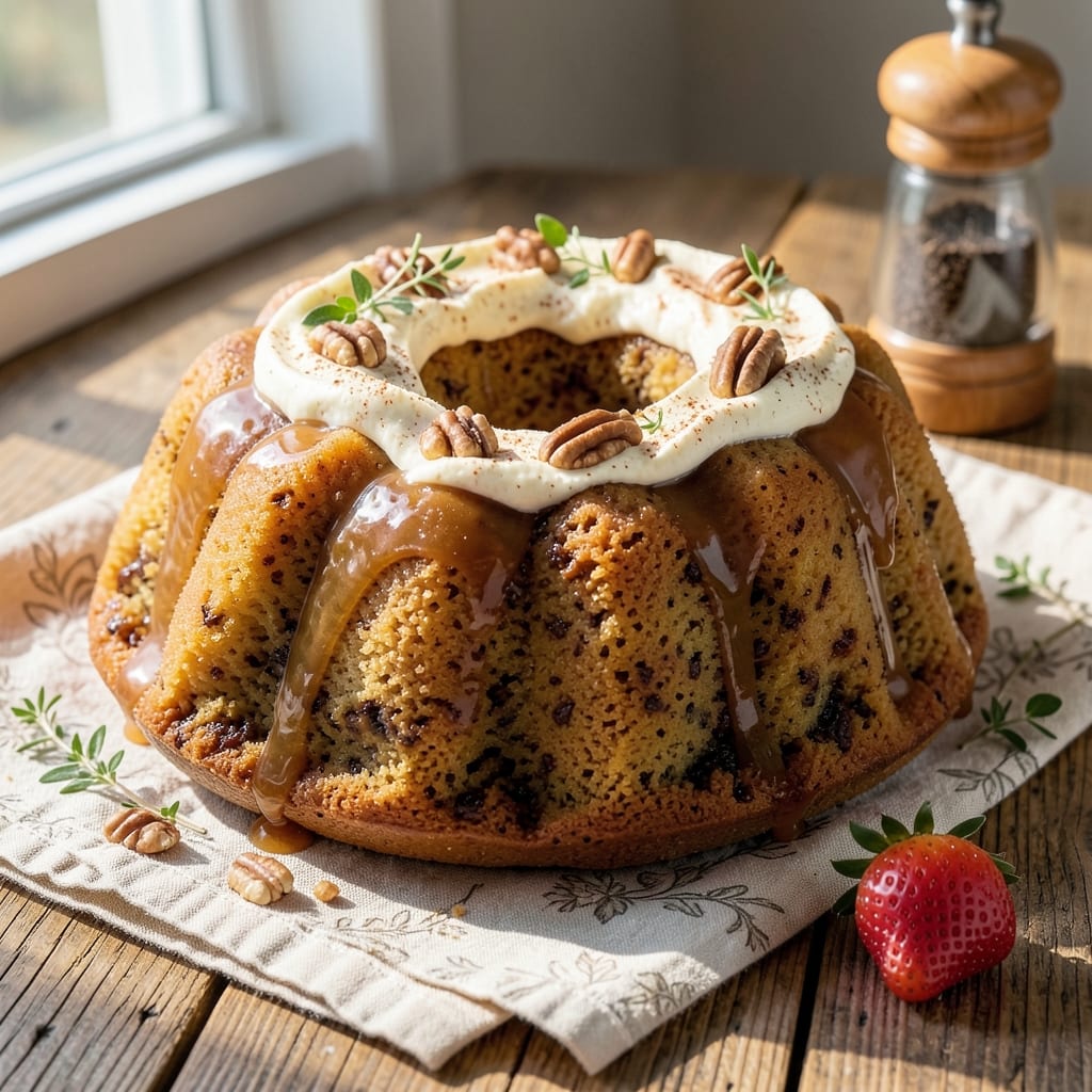 Banana Bread Bundt Cake Pan Recipe: Warm Spice and Buttery Streusel Swirls