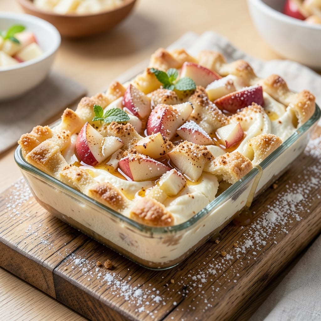 Apple Pie Cheesecake Bites Recipe: Mini Dessert Twist With Crustless Cream Cheese Core