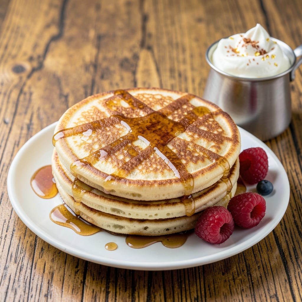 American Sweet Pancakes Recipe: Fluffy Stacks With Golden Syrup Swirls