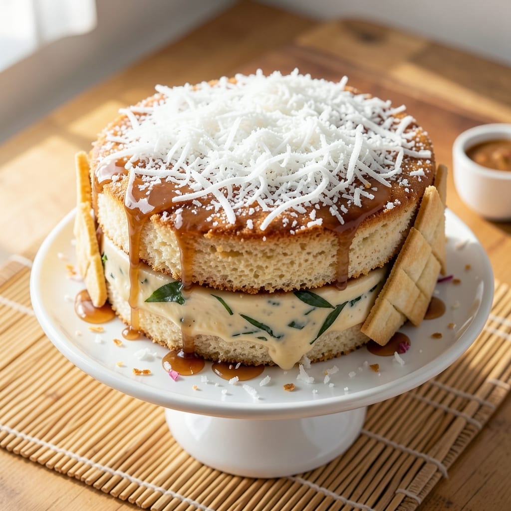 Asian Coconut Cake Recipe: Pandan-Infused Moisture With Toasted Coconut Crust