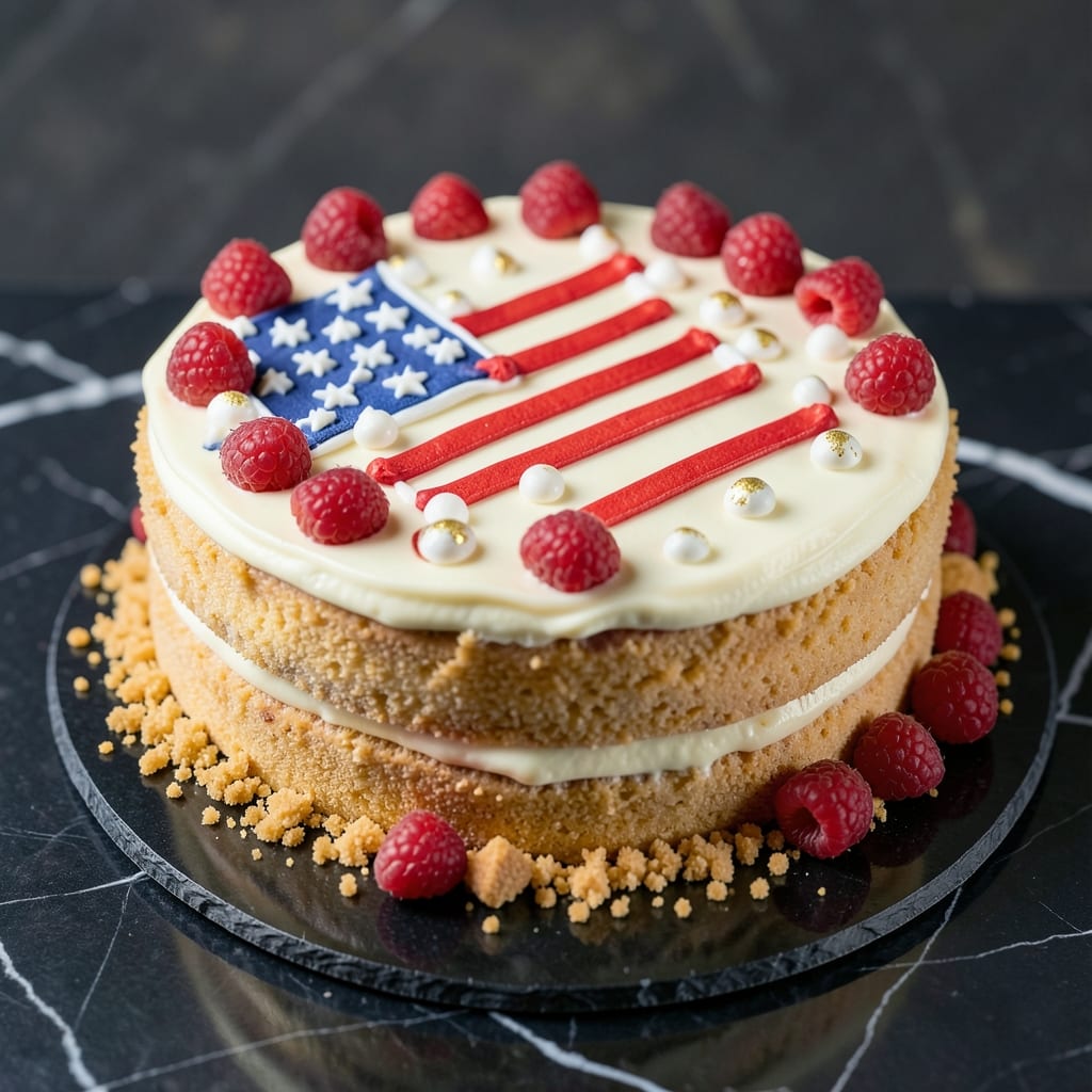 American Flag Sheet Cake Recipe: Patriotic Layers With Vanilla Buttercream Swirls