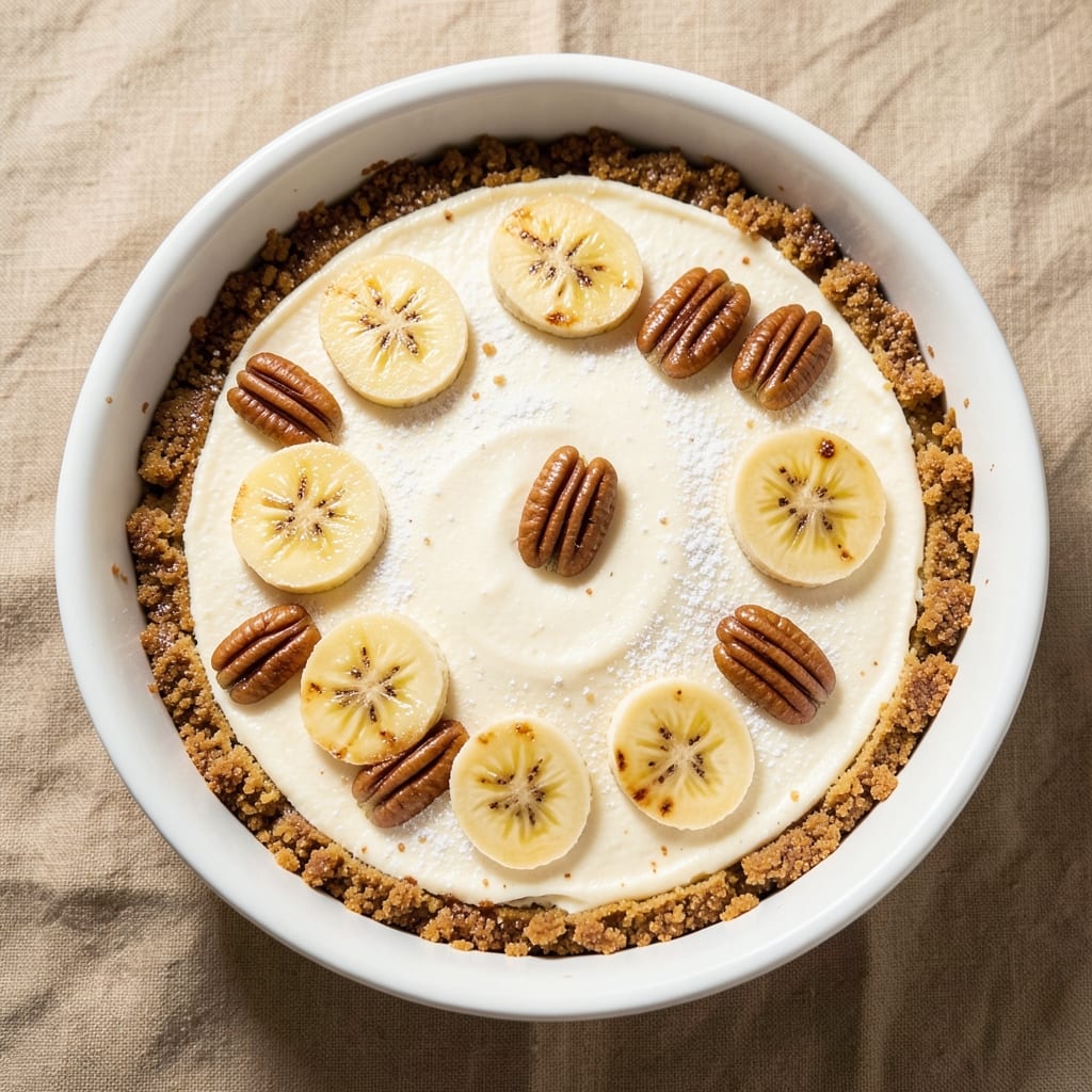 Banana Nut Cheesecake Recipe: Crunchy Walnuts and Caramelized Banana Swirls
