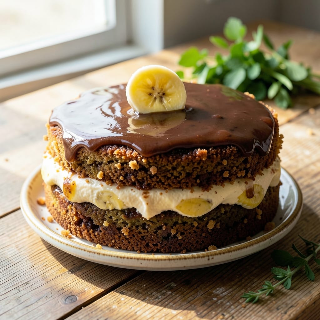 Banana Cake Recipe Using Saba: Tropical Rum-Infused Moisture With Golden Streusel Crown