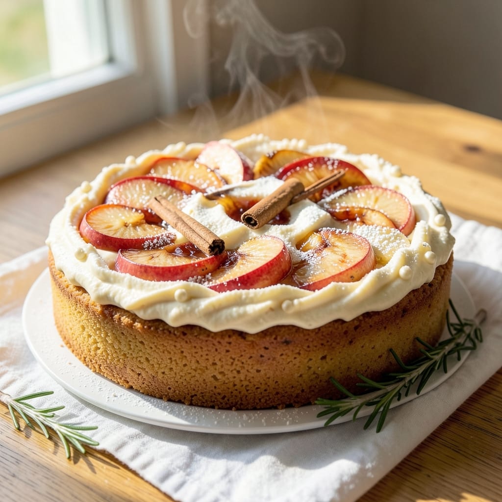 Apple Cake Recipe For Love: Heartwarming Spice and Streusel Harmony in Every Slice