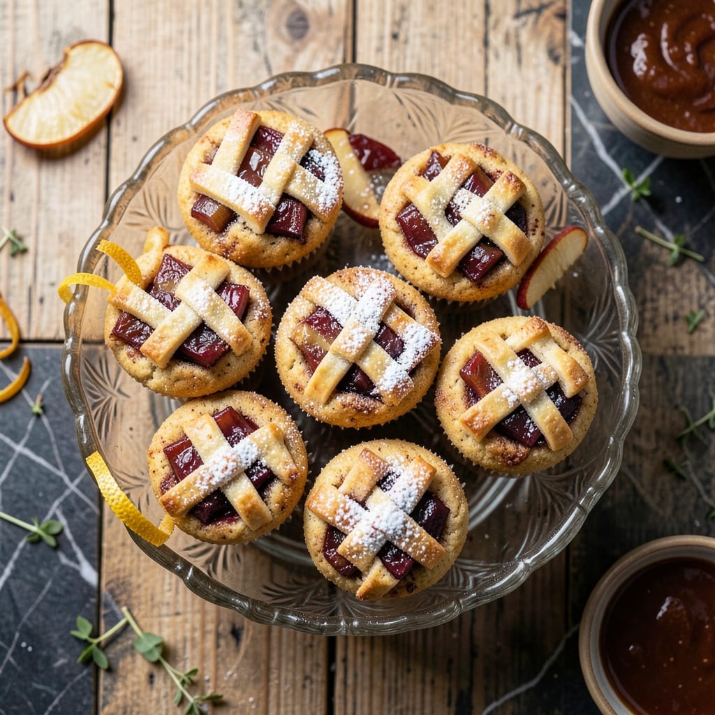 Apple Pie Cupcake Treats Recipe: Mini Dessert Bites With Streusel Crown Magic
