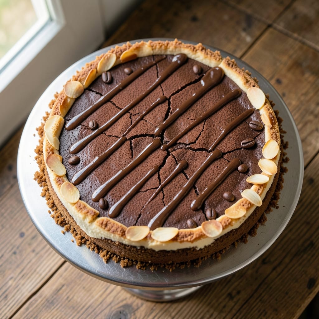 Baked Coffee Cheesecake Recipe: Espresso-Infused Cream Cheese With Crunchy Top