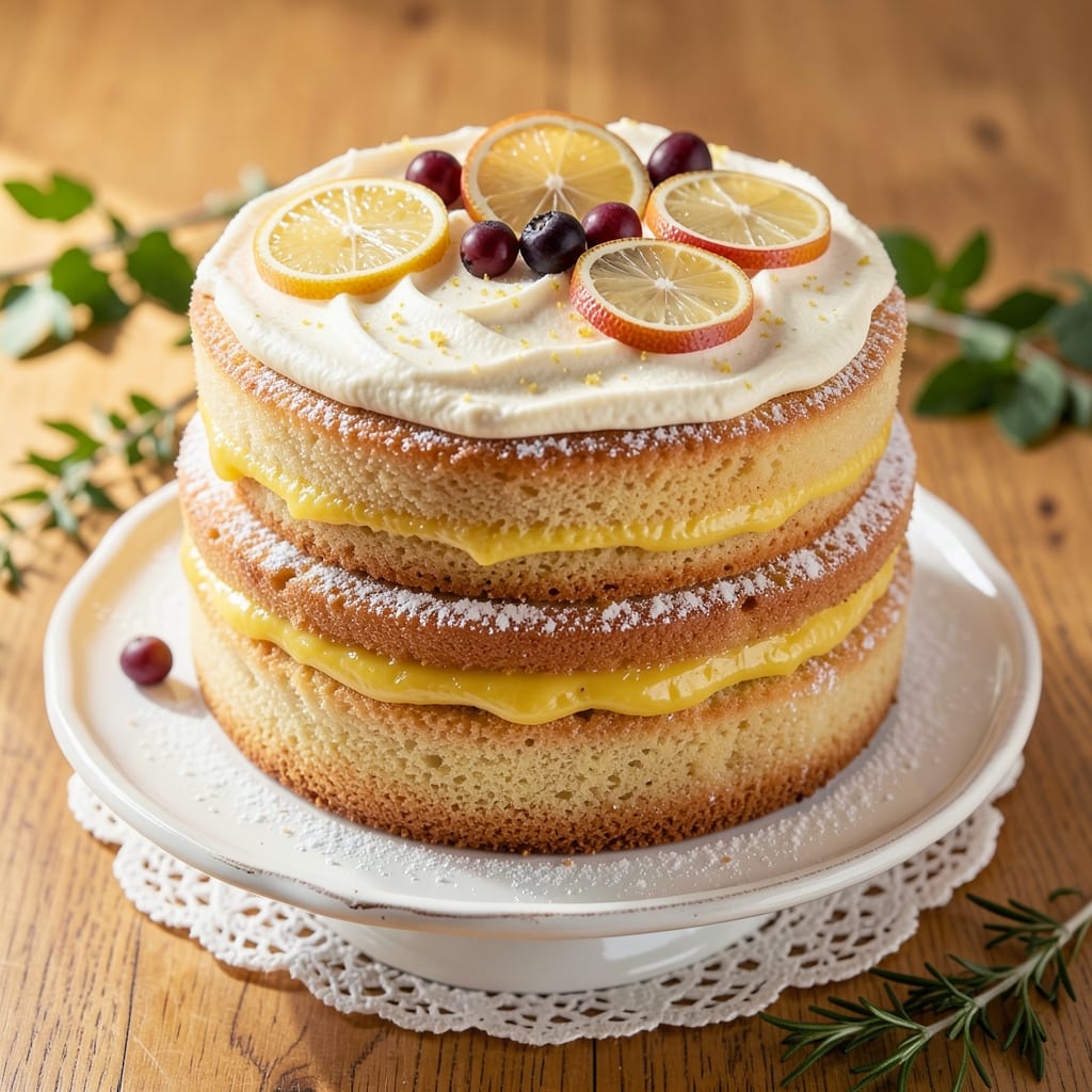 Amish Lemon Cake Recipe: Buttery Layers With Zesty Lemon Glaze Magic