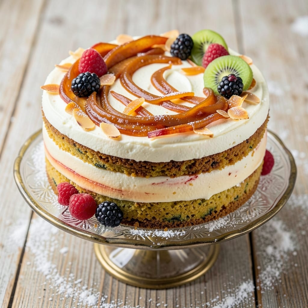 Ark Mobile Sweet Vegetable Cake Recipe: Caramelized Zucchini and Butternut Swirl Delight