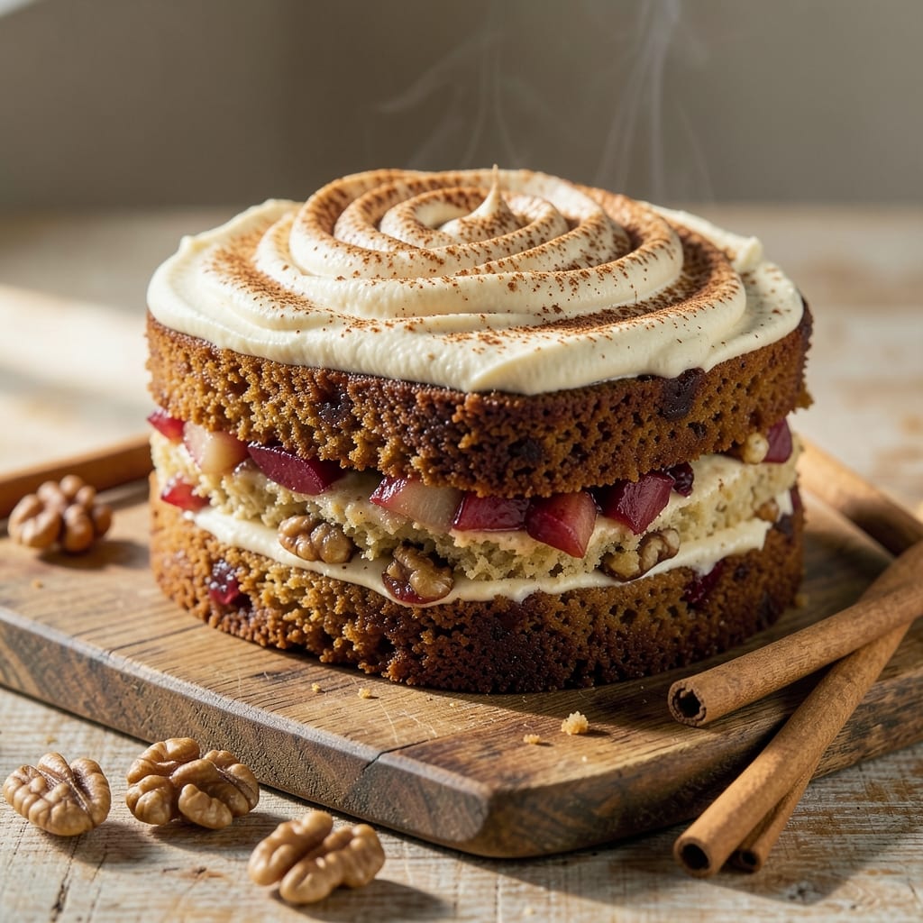 Apple Cinnamon Nut Cake Recipe: Warm Spice and Toasted Nut Crunch in Every Slice