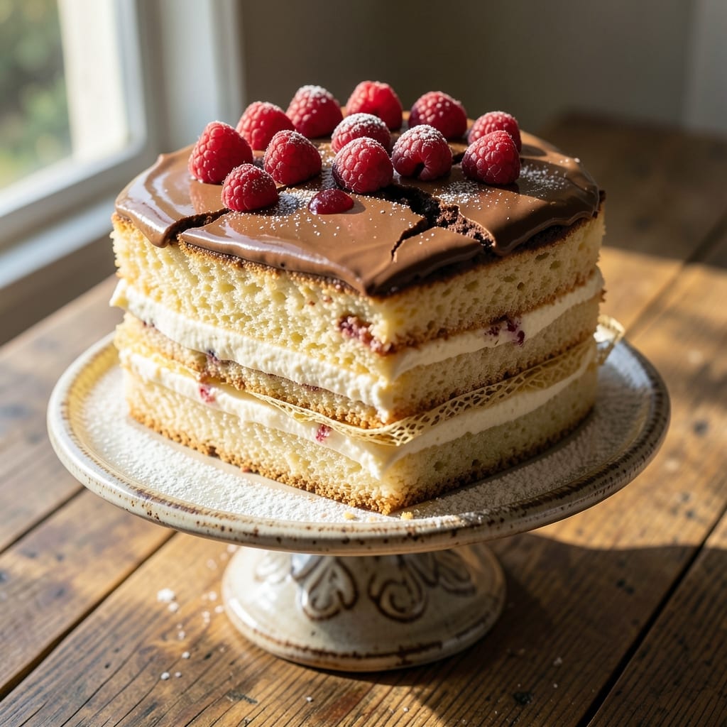 Award-Winning Italian Cream Cake Recipe: Silky Vanilla Layers With Buttery Crust Secret