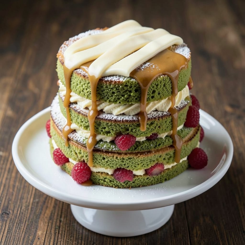 Asian Roll Cake Recipe: Matcha-Infused Layers With Silky Bean Paste