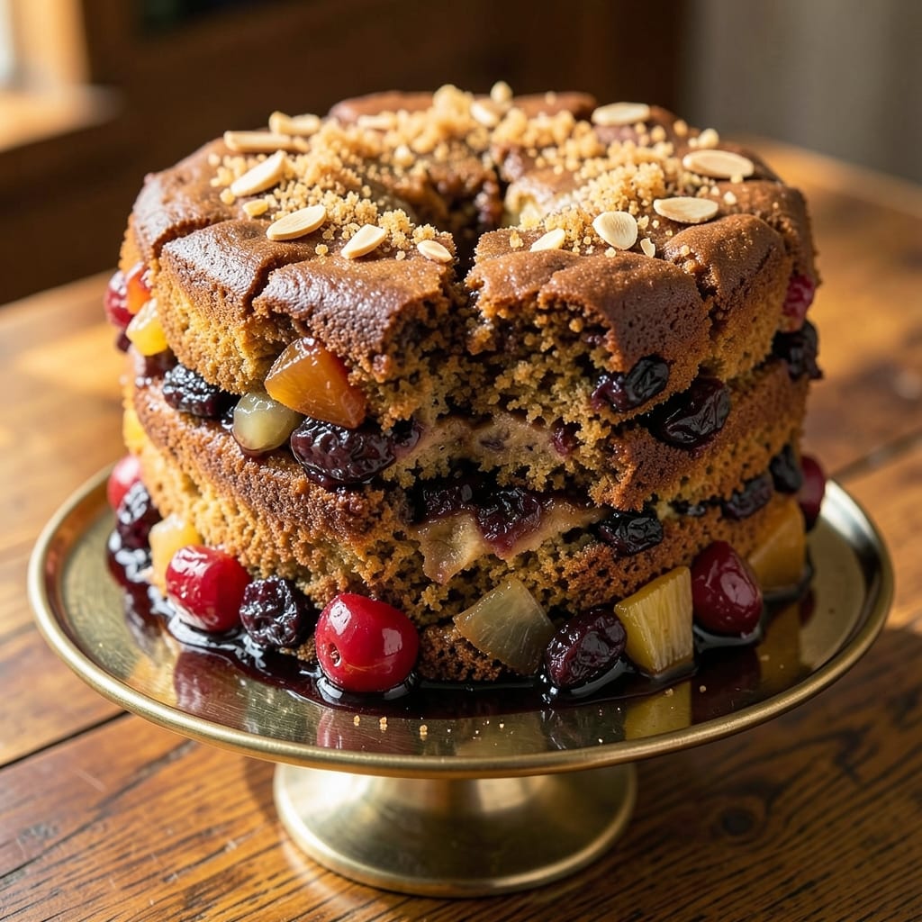 Authentic Jamaican Fruit Cake Recipe: Rum-Infused Spice Bomb With Caramelized Top