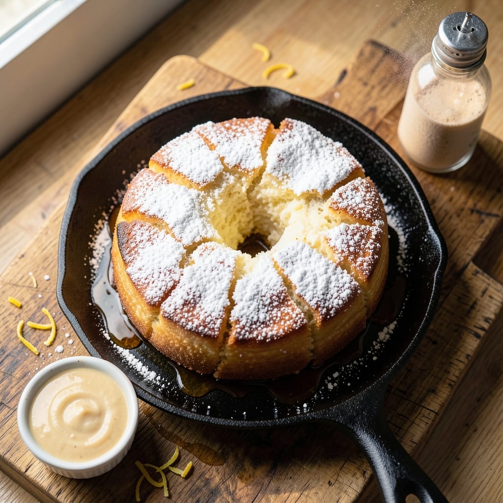 Authentic Funnel Cake Recipe: Crispy Caramelized Lace With Powdered Sugar Clouds