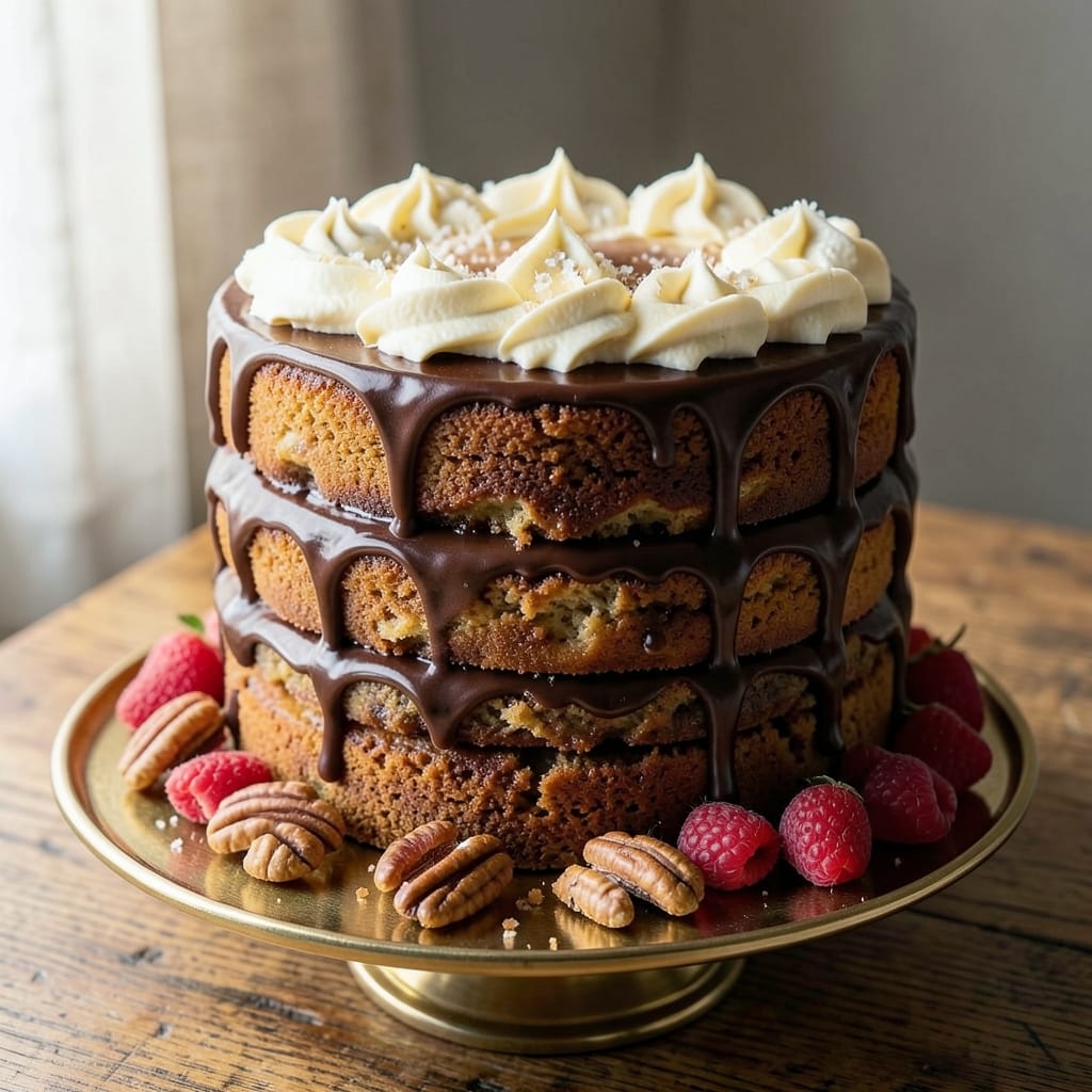 Arnold Fletcher Cake Recipe: Boozy Rum Swirls and Buttery Streusel Crown