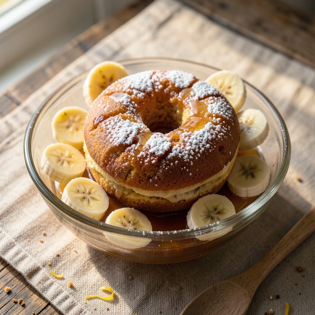 Banana Cake Donuts Recipe: Fudgy Cores and Crispy Glazed Bites