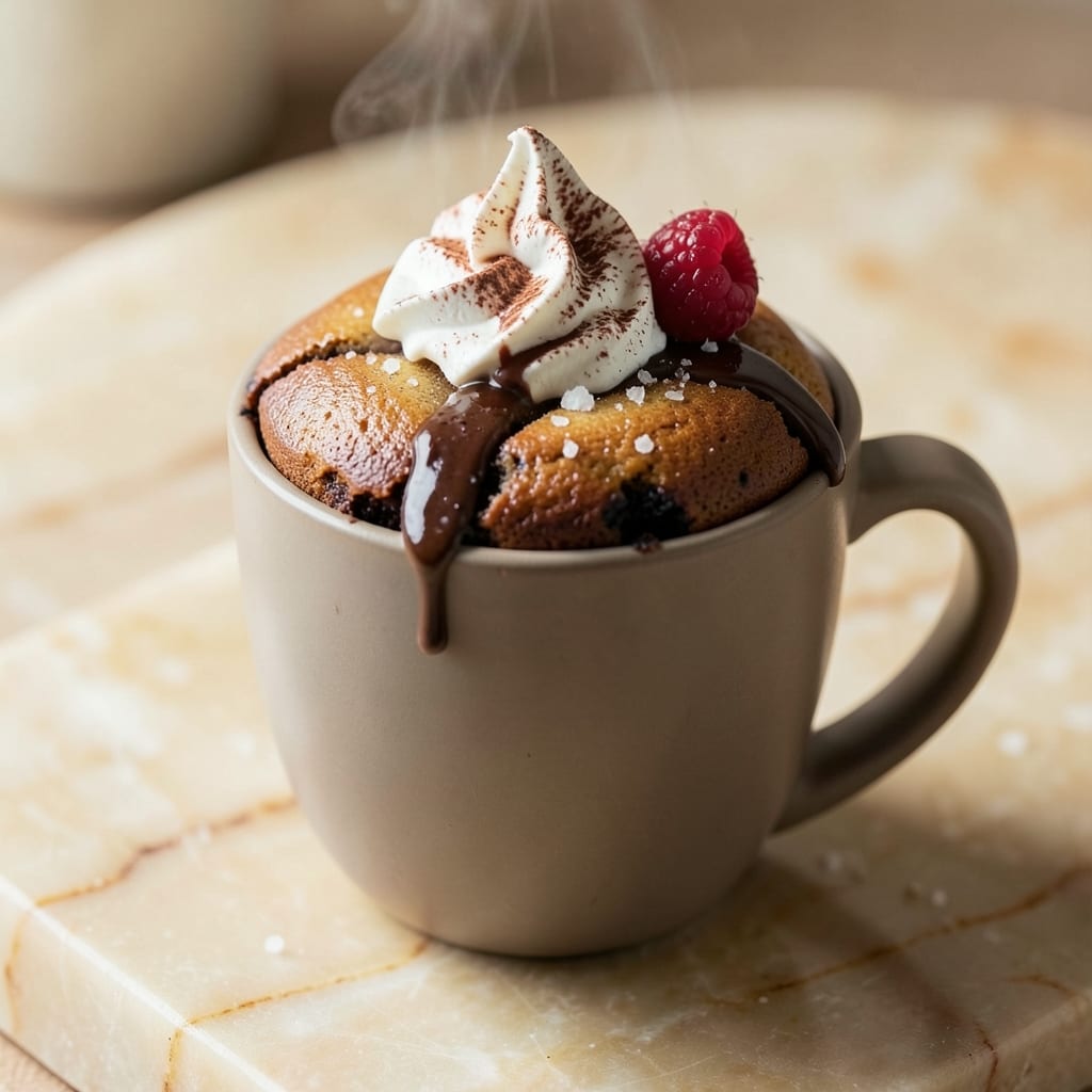 Baked Mug Cake Recipe: Microwave Magic With Gooey Chocolate Layers
