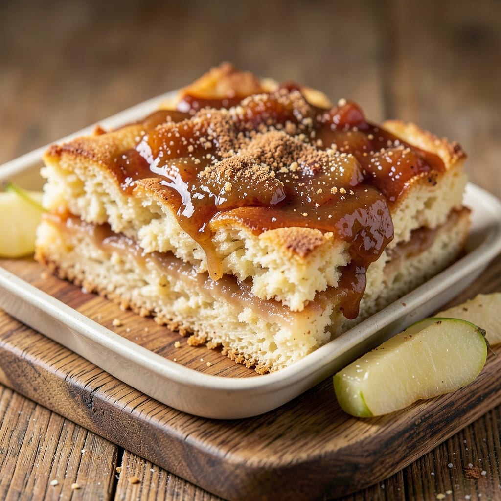 Apple Rice Cake Recipe: Spiced Apple and Savory Rice Crispy Bites