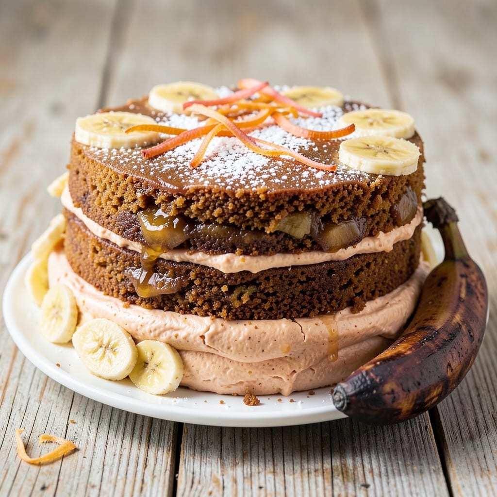 Banana-Ginger Cake Recipe: Warm Spice and Zesty Kick in Every Bite