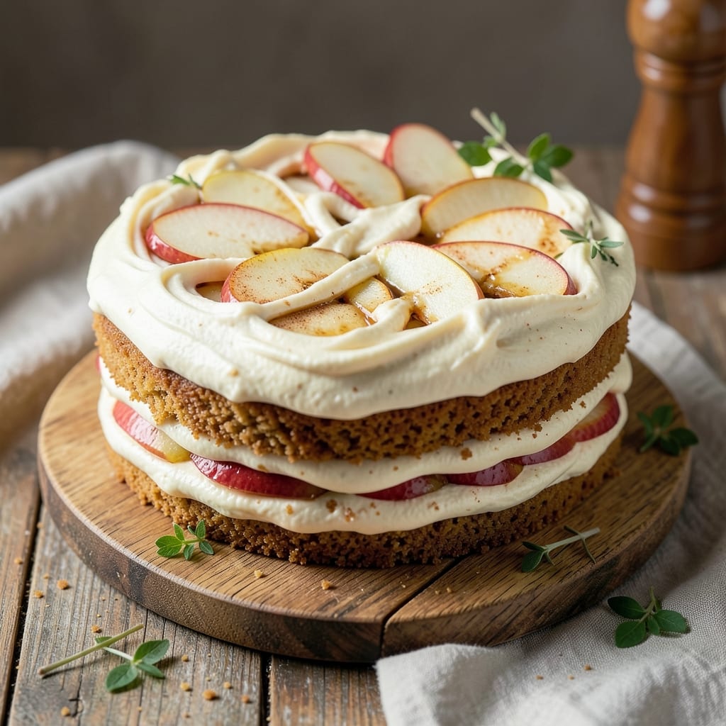 Apple Whiskey Cake Recipe: Boozy Caramelized Layers With Buttery Streusel Crown