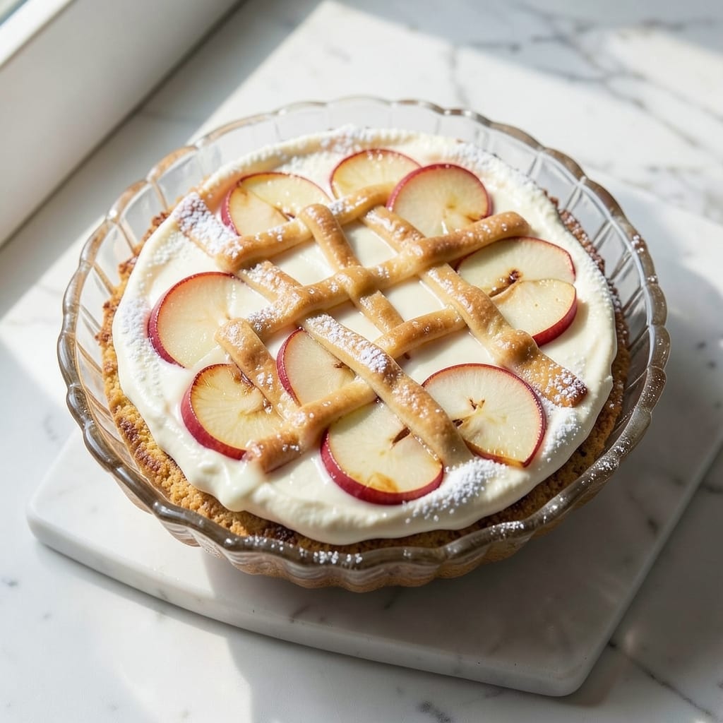 Apple Cheesecake Recipe Cheesecake Factory: Caramelized Apple Swirls in Silky Cream