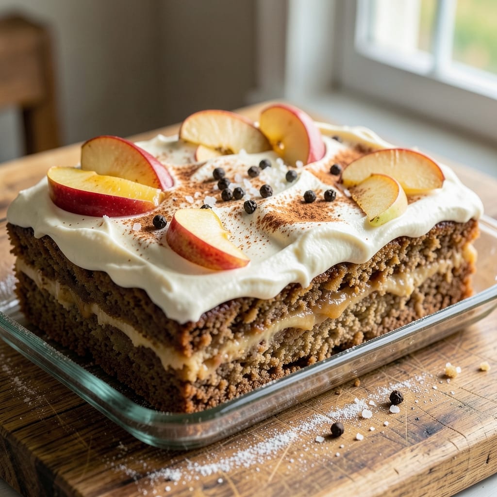Apple Crack Cake Recipe: Spiced Apple Layers With Crunchy Streusel Crown