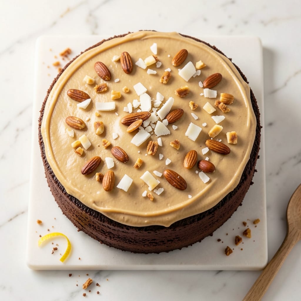 Almond Joy Sheet Cake Recipe: Tropical Rum Swirls and Crunchy Top Magic