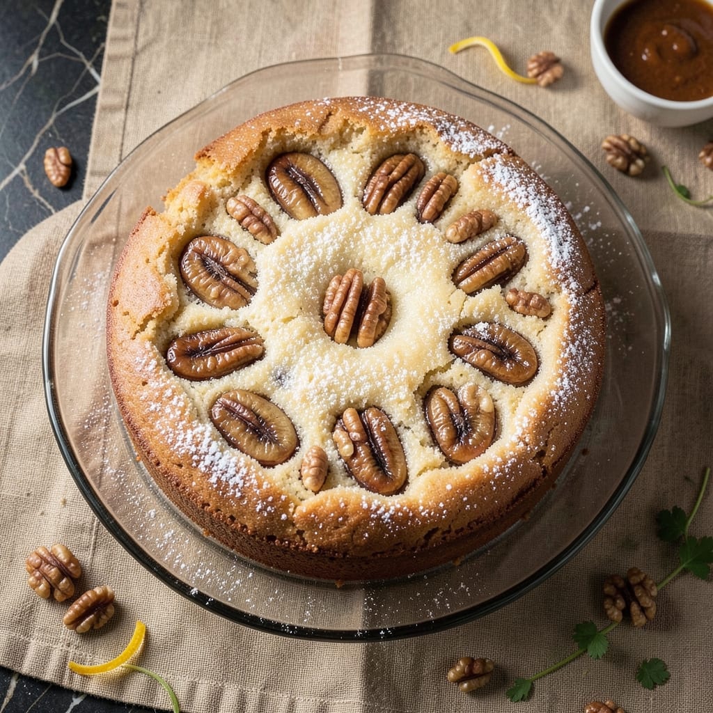 Banana & Walnut Cake Recipe Moist: Nutty Moistness With Caramelized Banana Swirls