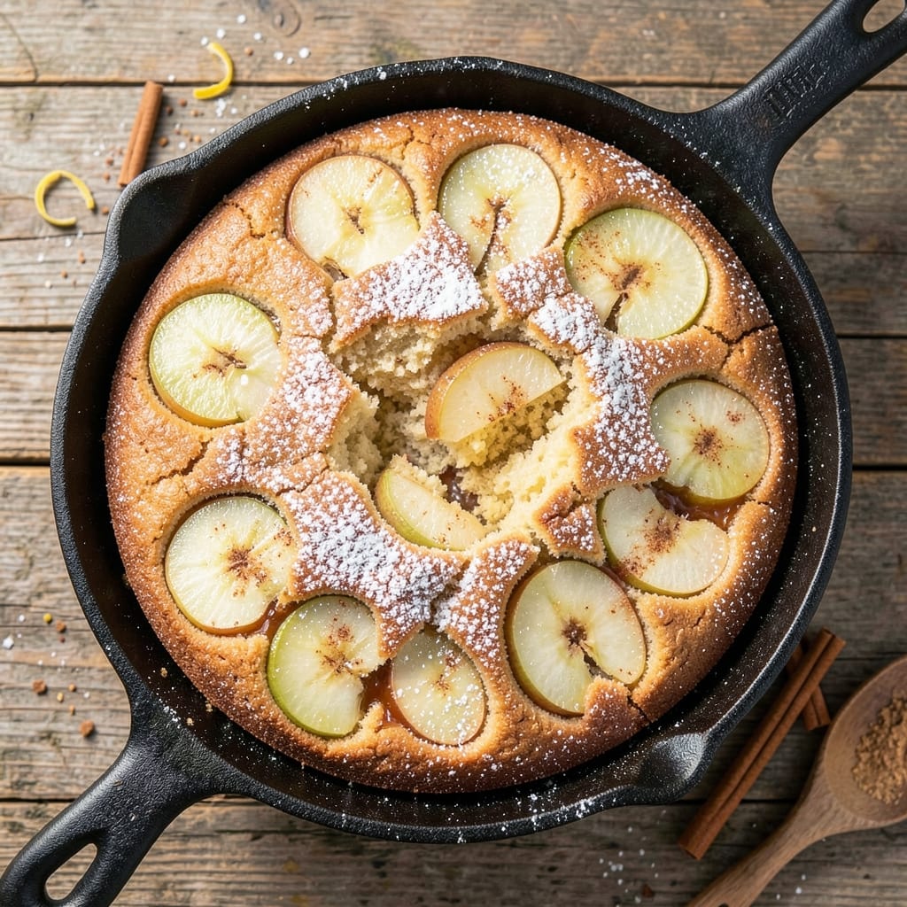 Apple Cake in Pan Recipe: Spiced Apple Layers With Crunchy Streusel Top