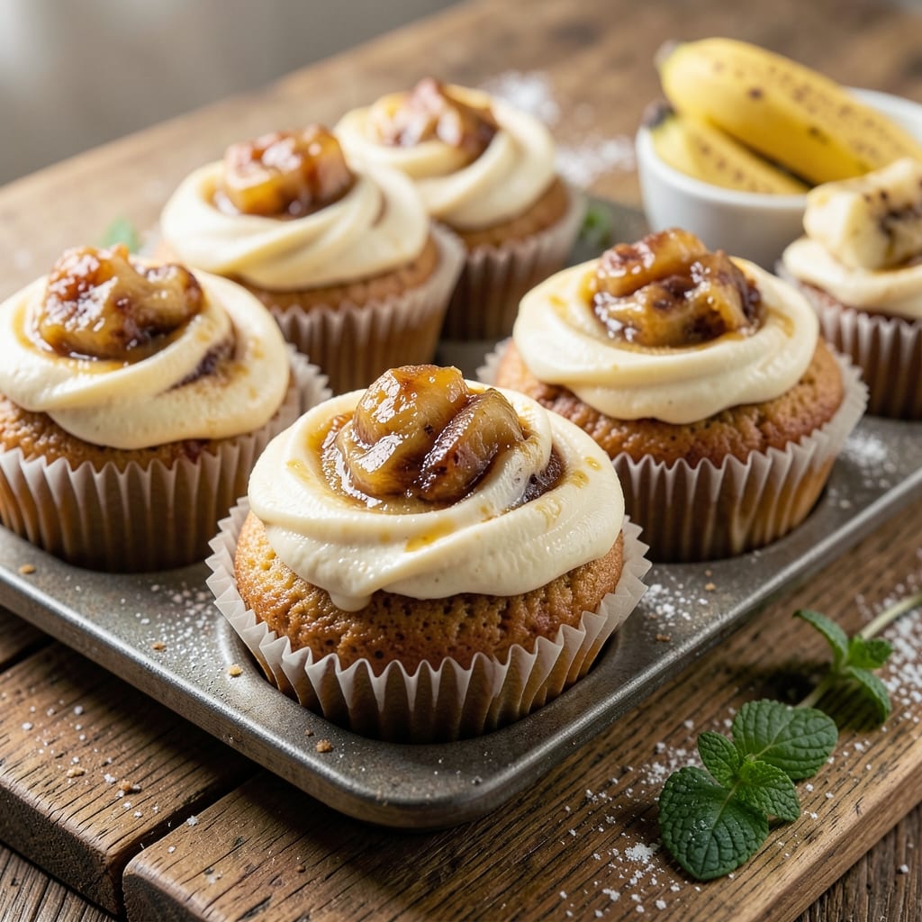Banana Cupcakes Recipe Without Buttermilk: Fluffy Vanilla Swirls With Banana Magic