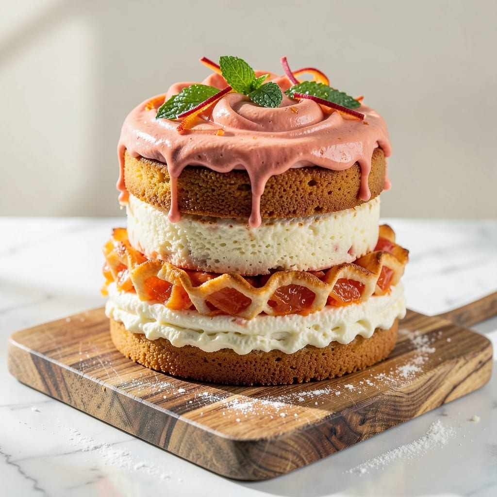 Aperol Cake Recipe: Bright Orange Layers With Citrusy Zing