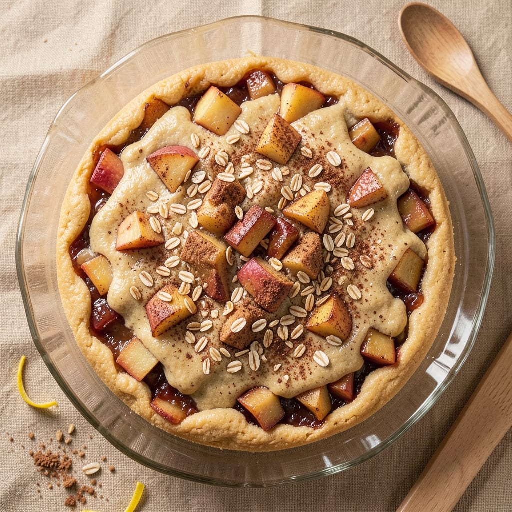 Apple Pie Filling Cake Mix and Butter Recipe: Golden Streusel Crown Over Spiced Apple Layers